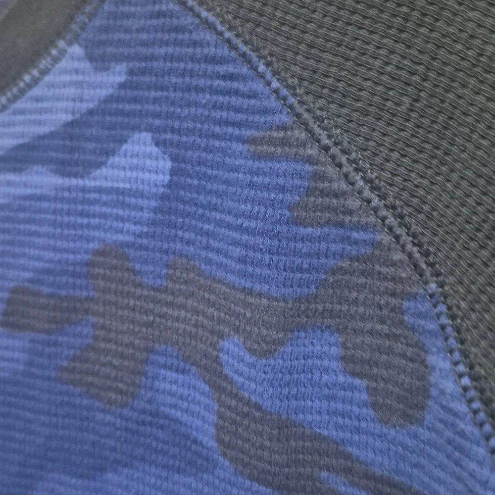Polo Ralph Lauren Blue Camo Long Sleeve Shirt Sz L